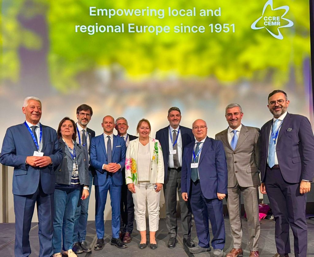 La delegazione italiana di AICCRE al CCRE